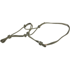 Knotted Rope Halter Cob Sand